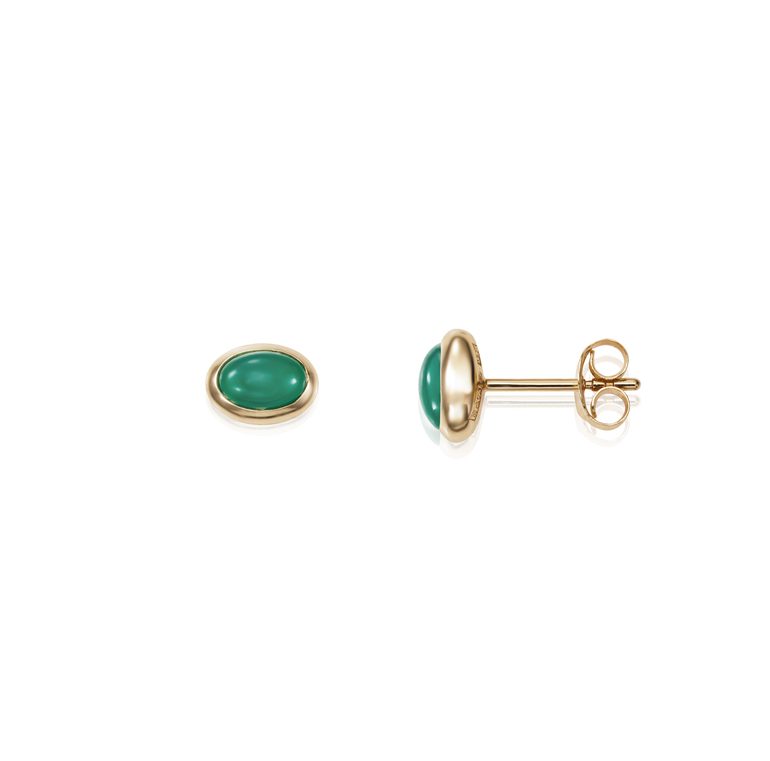 Love-Bead-Ear-Green-Agate-12-101-014532