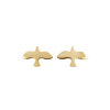 Dove Pin earrings gold