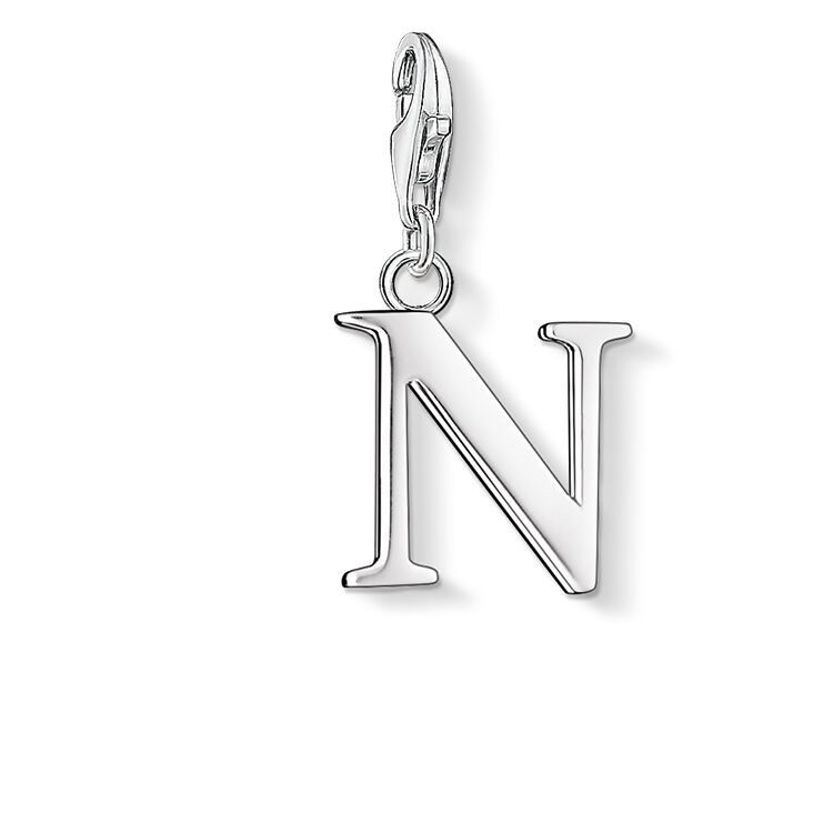 Thomas Sabo Charm Silver Bokstav N