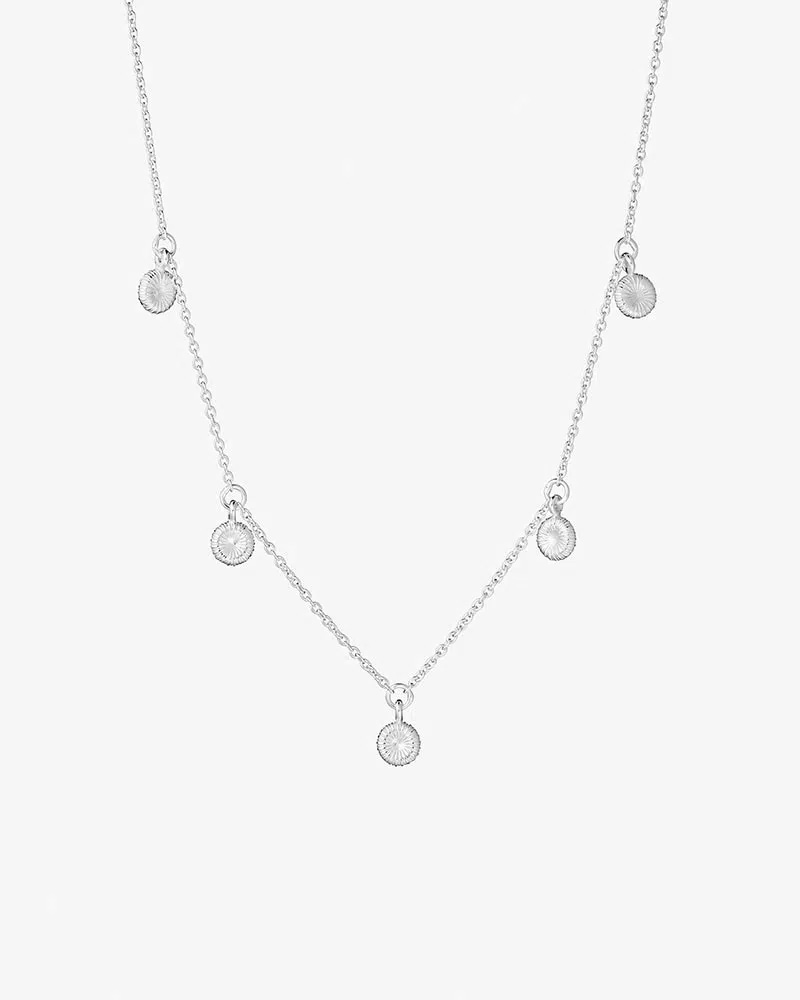 coraldropfullnecklace
