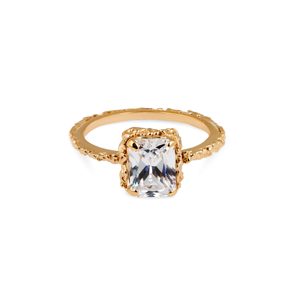 EMMA ISRAELSSON BRONZE QUEEN SPARKLE RING