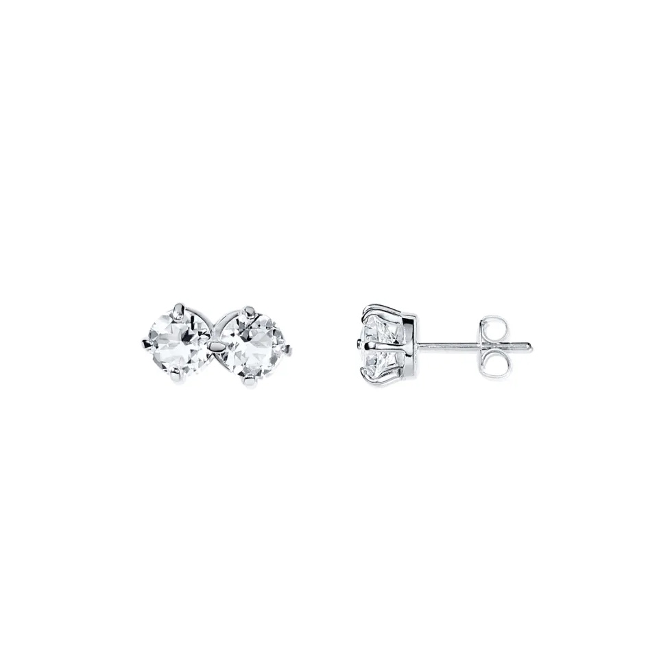 The mountain & i ear crystal quartz 3