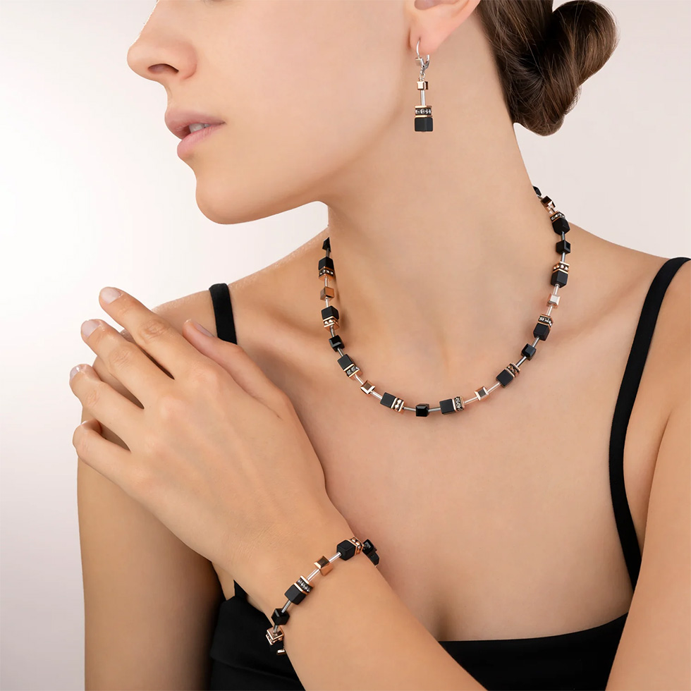 COEUR DE LION GeoCUBE Onyx Halsband - Bild 2