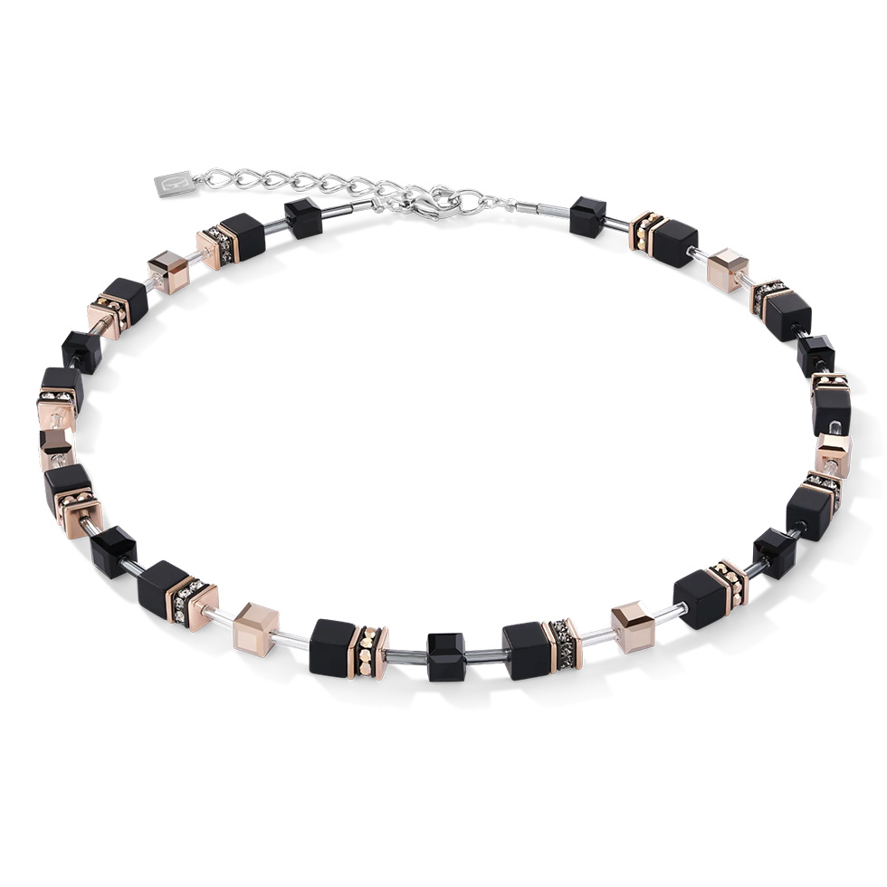 COEUR DE LION GeoCUBE Onyx Halsband