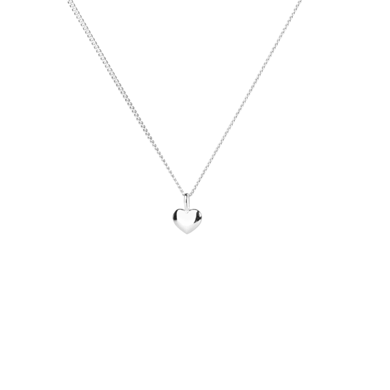 Emma Israelsson Love Filled Heart Necklace Silver