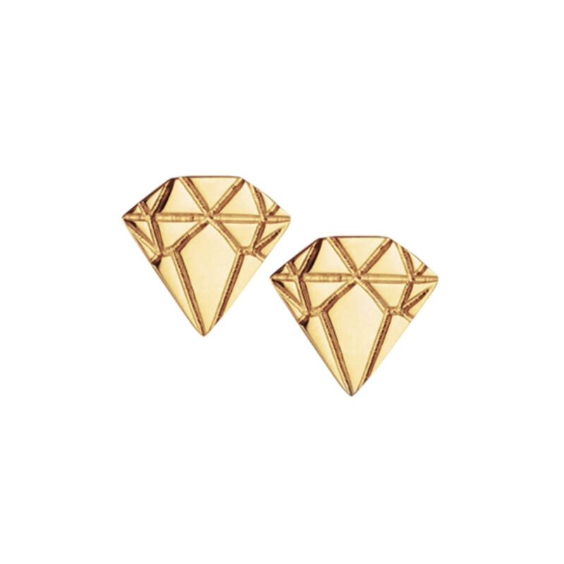 Emma Israelsson 18K Gold Diamond Earrings