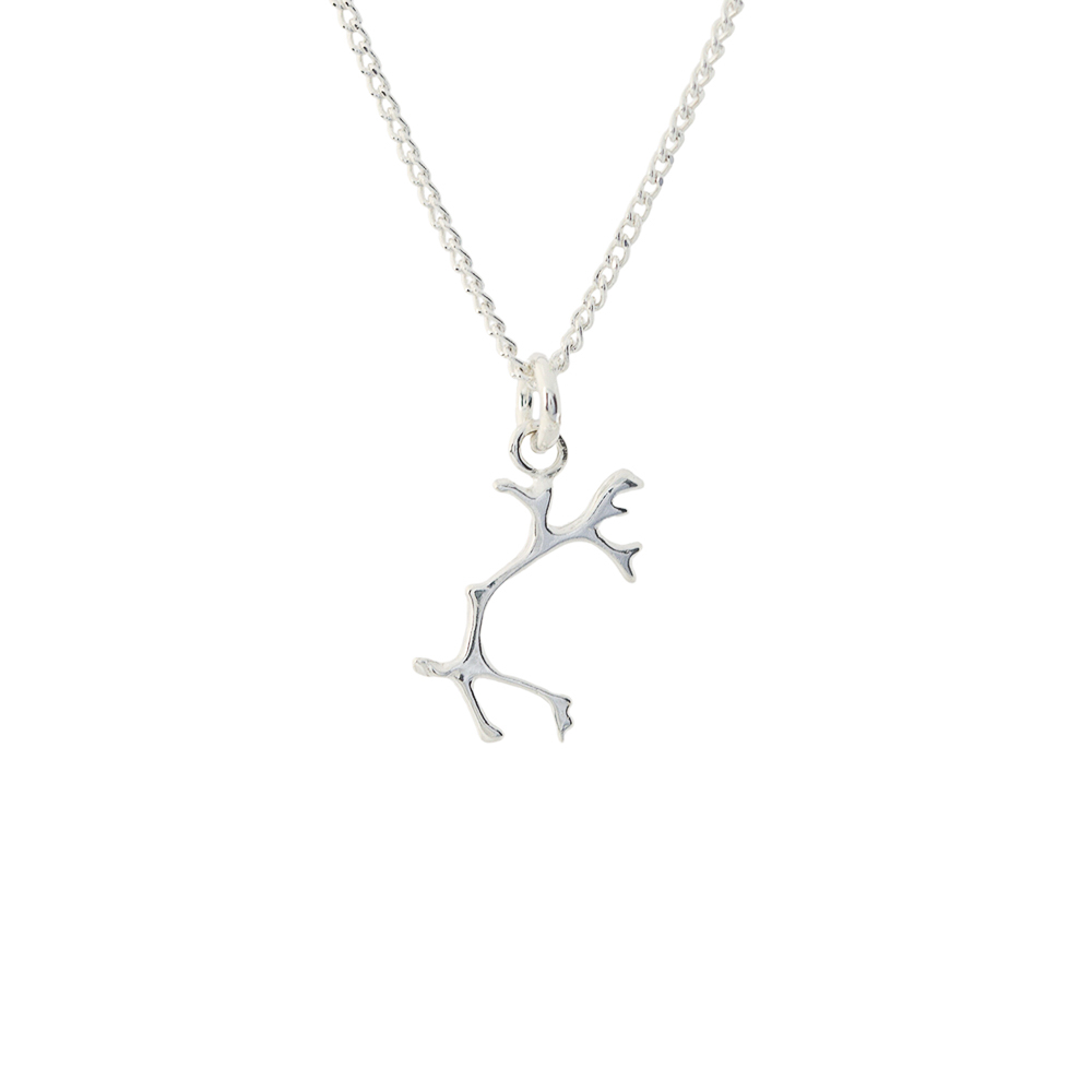 Jokkmokks Tenn Tjoarvve Litet Halsband Silver