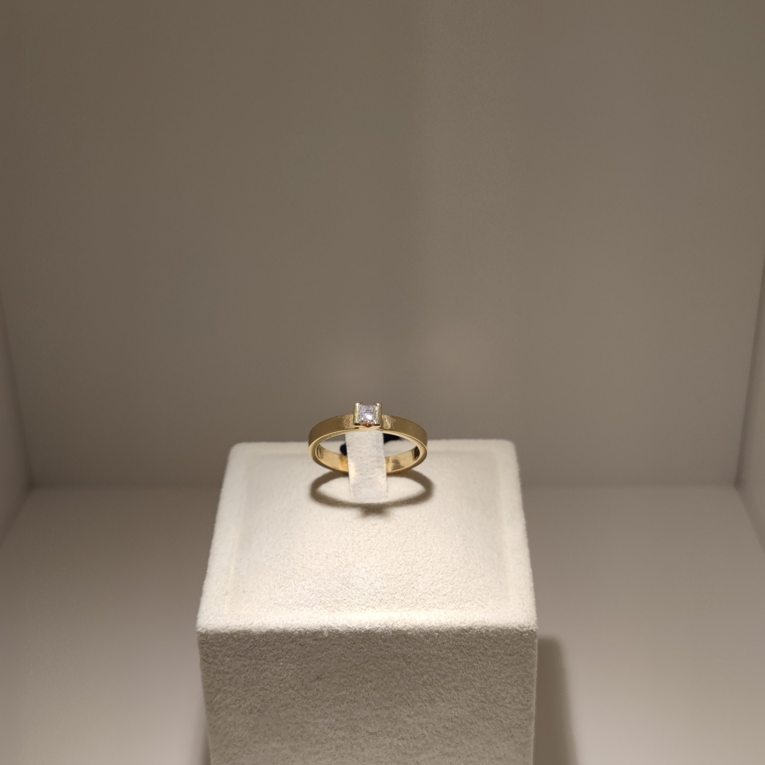 Engelbert Solitärring Princess (0,20ct)