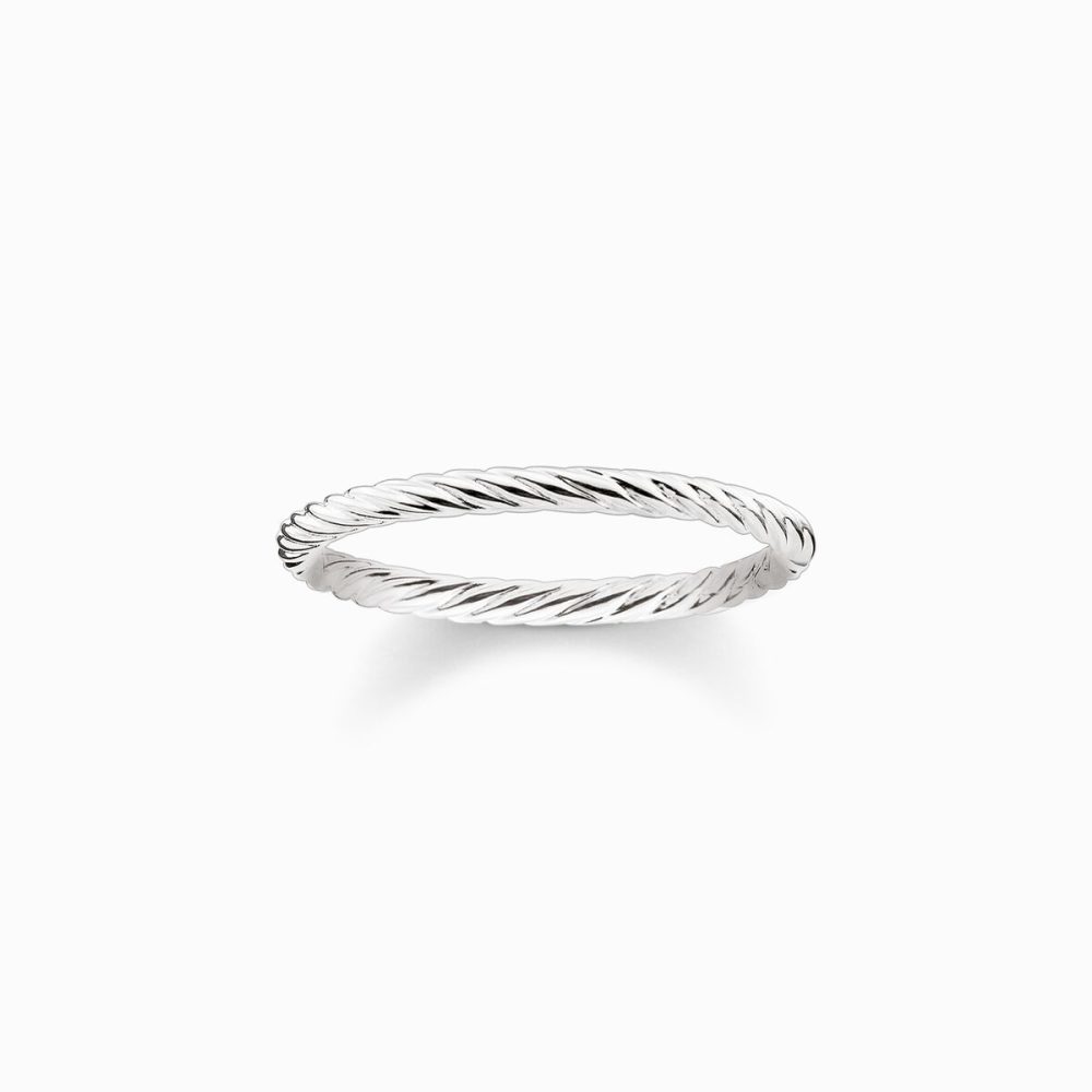 Thomas Sabo Ring Silver Snöre