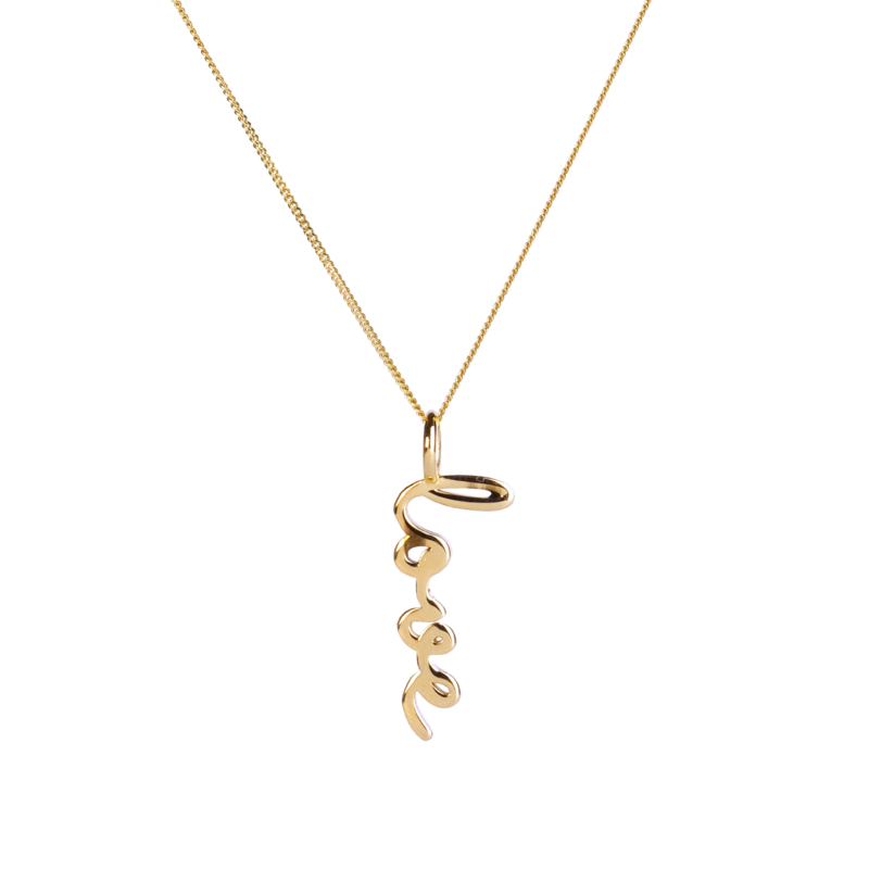 Emma Israelsson Love Necklace Gold