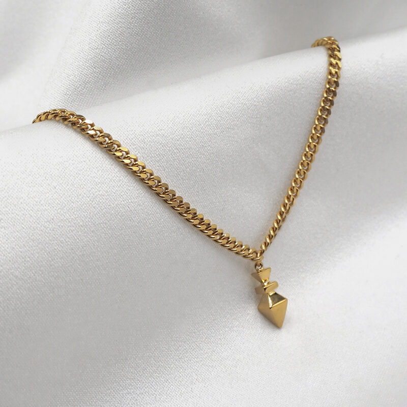 By Sofia Wistam Arrow Chunky Guldhalsband
