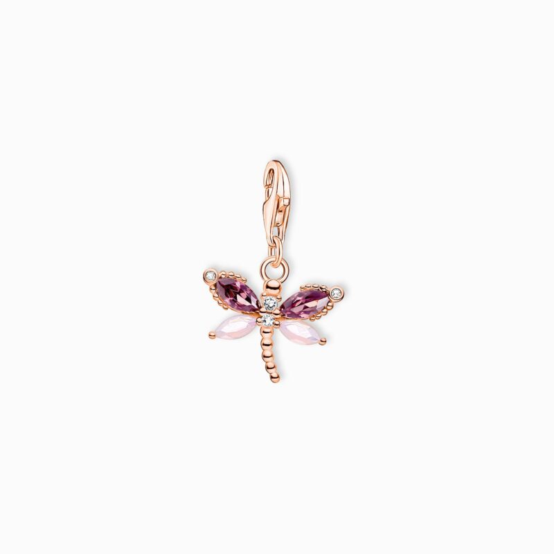 Thomas Sabo Charm Rosépläterat Silver Trollslända