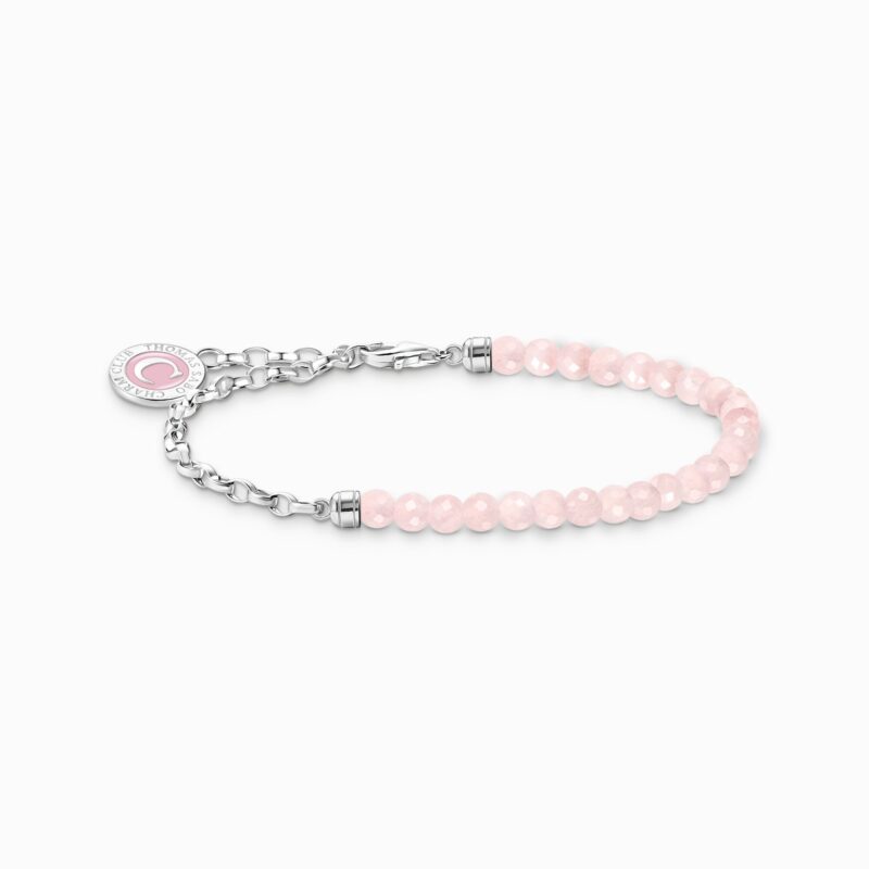 Thomas Sabo Armband Silver Rosenkvarts