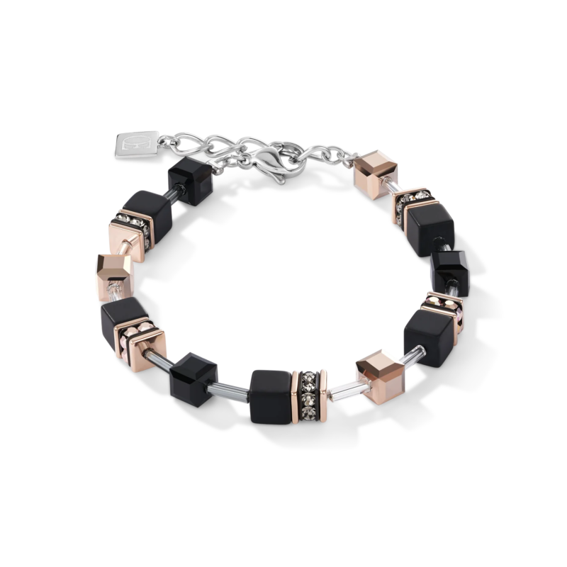 COEUR DE LION GeoCUBE Onyx Armband