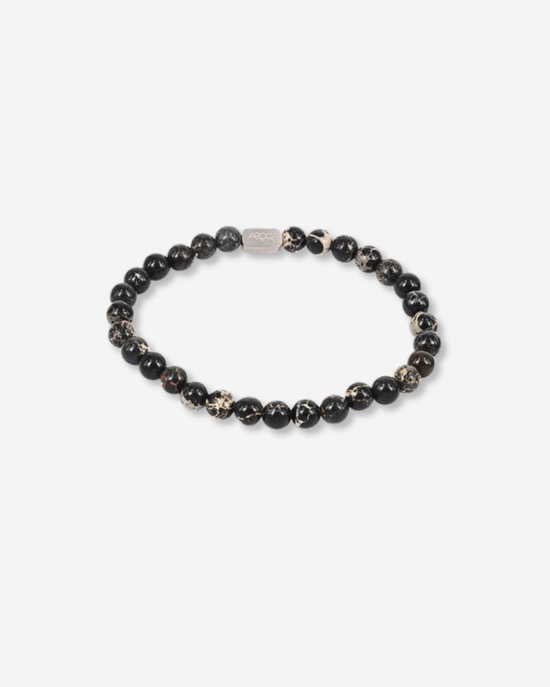 AROCK Armband Morris Svart/Beige