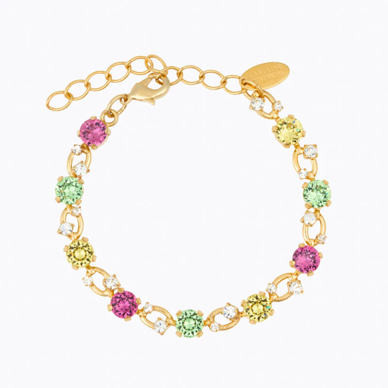 Caroline Svedbom Fay Armband Guld/Autumn Bloom Combo