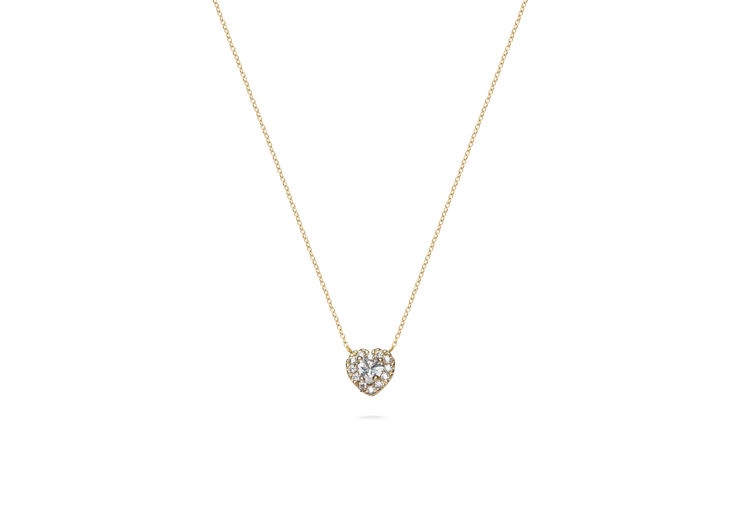 Svedbom & Co Halsband Hjärta Carmosé