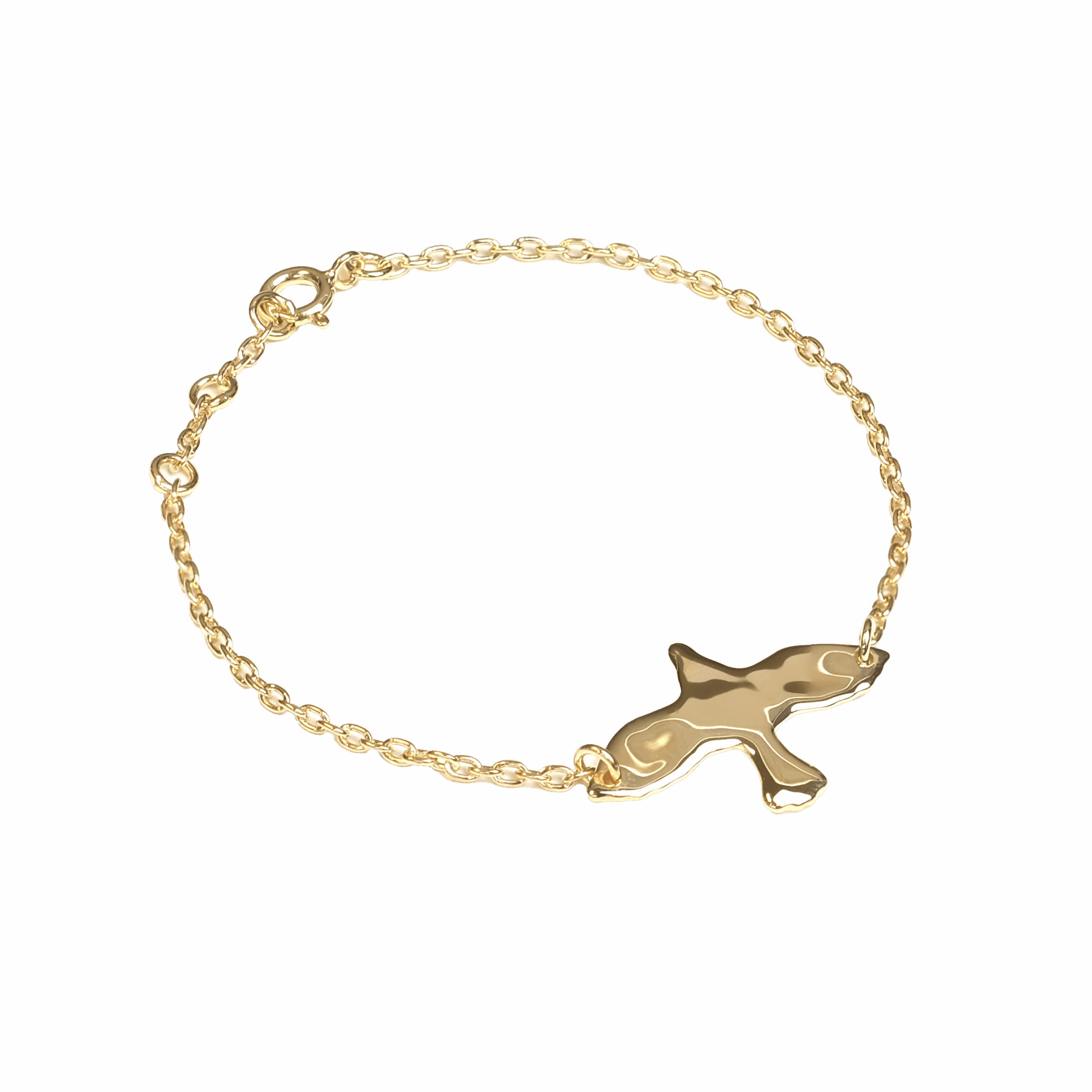 Emma Israelsson Organic Dove Bracelet Gold