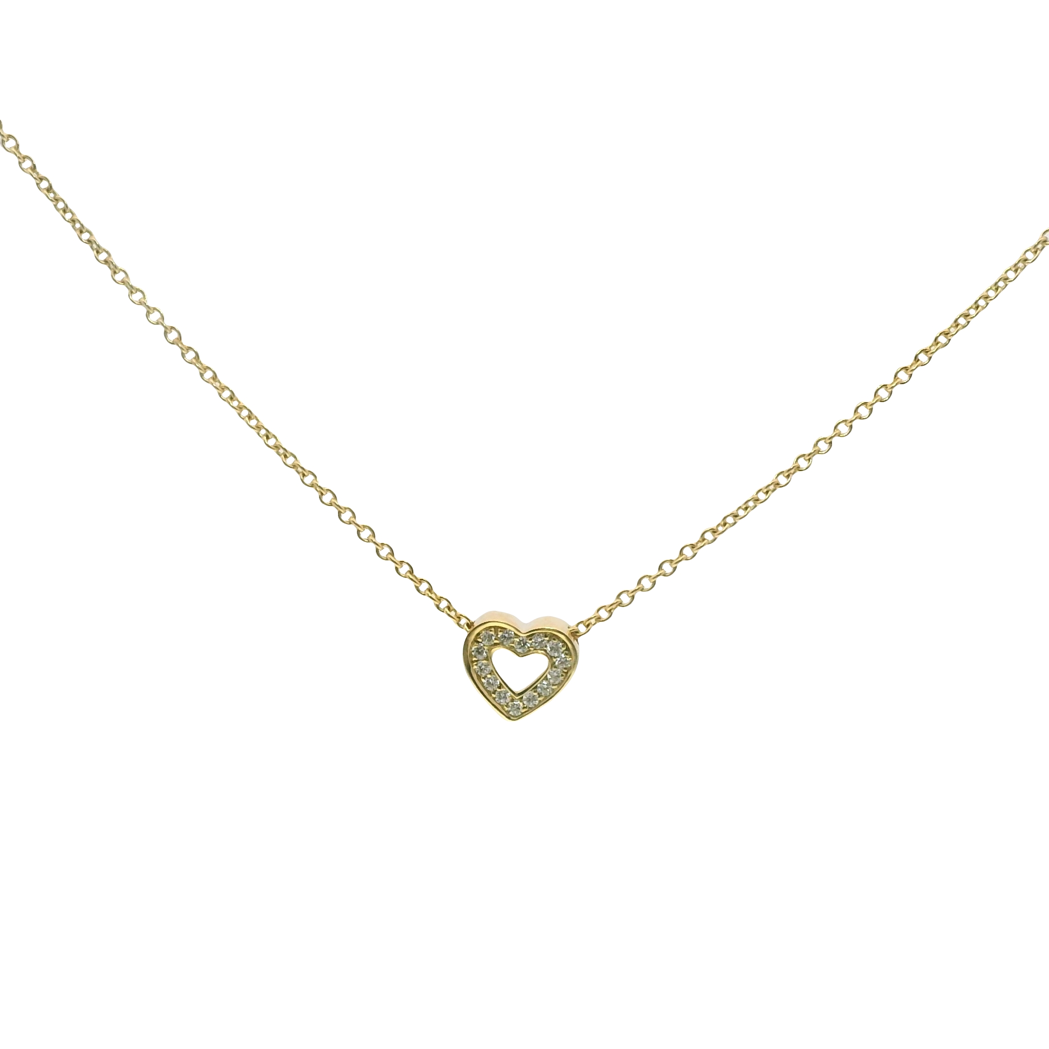 STJÄRNRINGEN Kärleksgåvan Hjärta 0,10 ct Halsband
