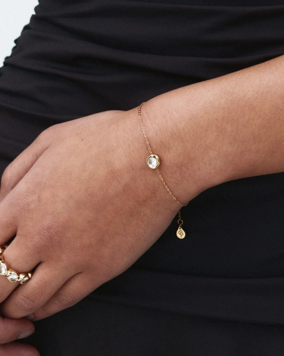Edblad Ocean Gem Bracelet S Gold - Bild 2
