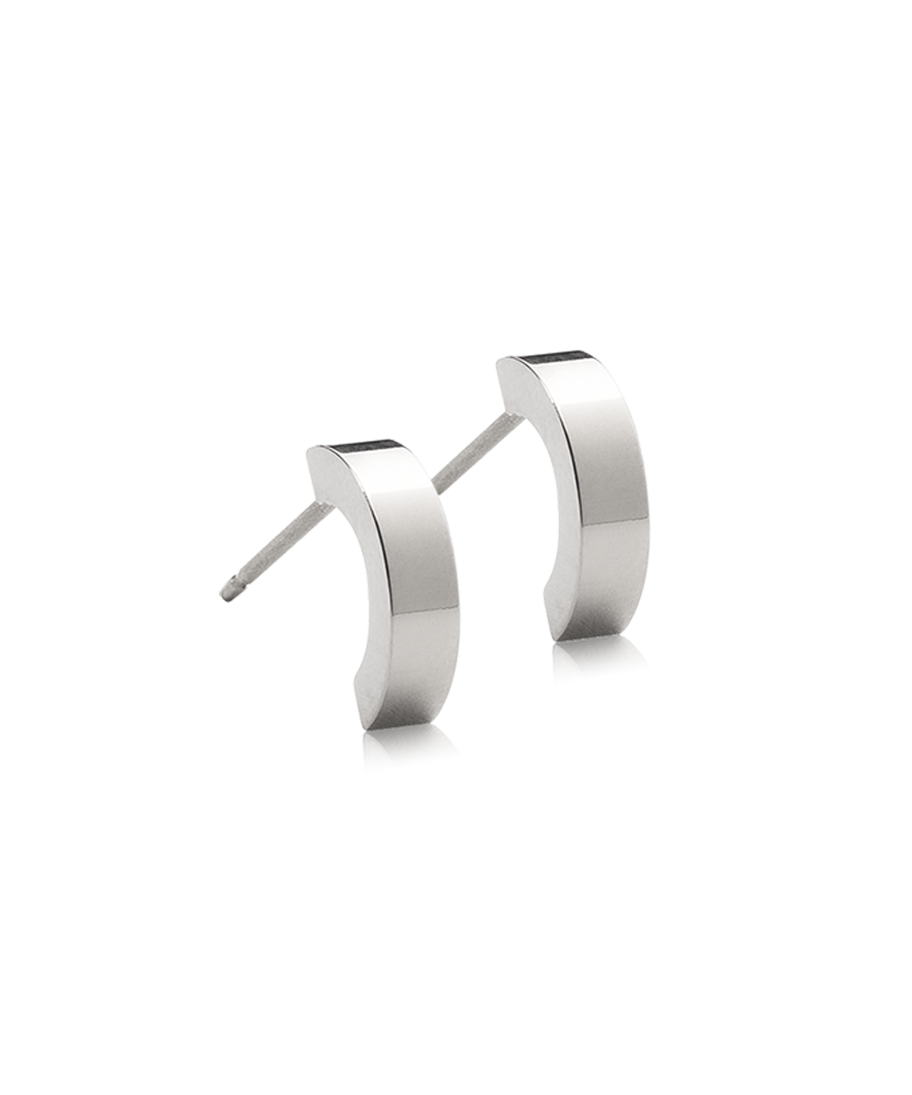 Blomdahl NT Pendant Plain Curved Örhänge