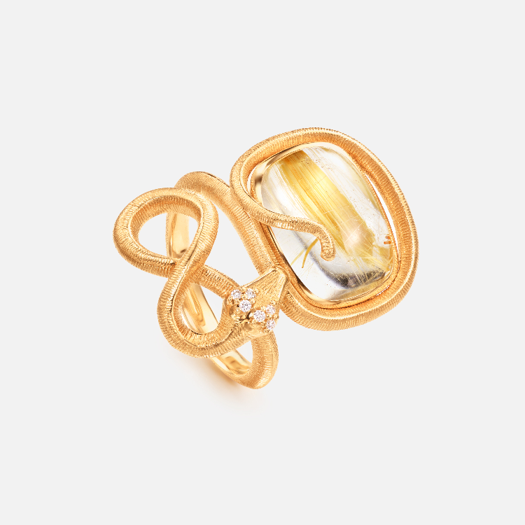 OLE LYNGGAARD COPENHAGEN Snake Ring Petite
