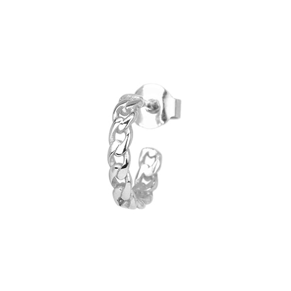 Emma Israelsson Mini Link Hoop Silver
