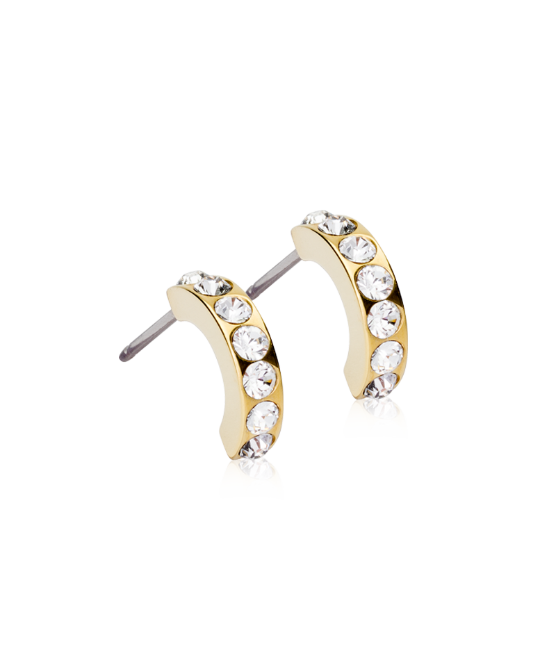 Blomdahl GT Pendant Brilliance Curved Crystal Örhänge