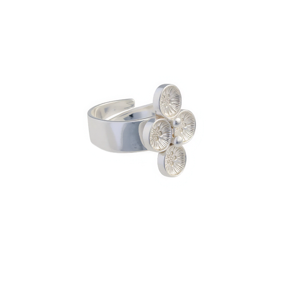 Jokkmokks Tenn Jierttá Stor Ring Silver