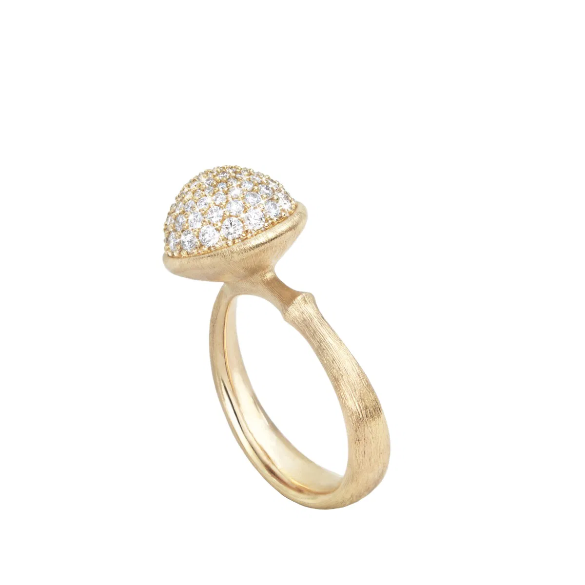 OLE LYNGGAARD COPENHAGEN Ring Lotus Pavé Stor