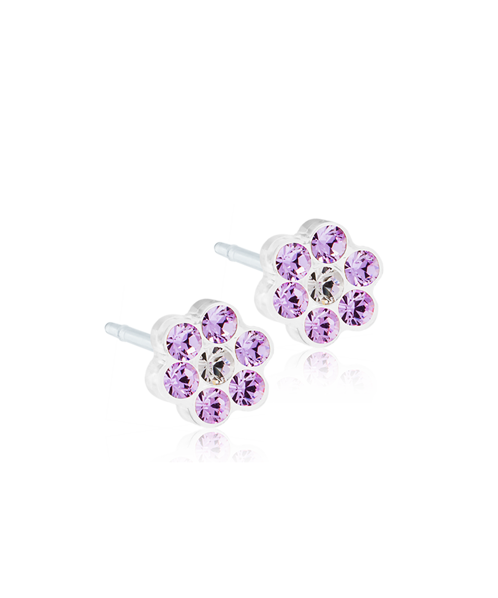 Blomdahl MP Daisy Violet/Crystal Örhänge