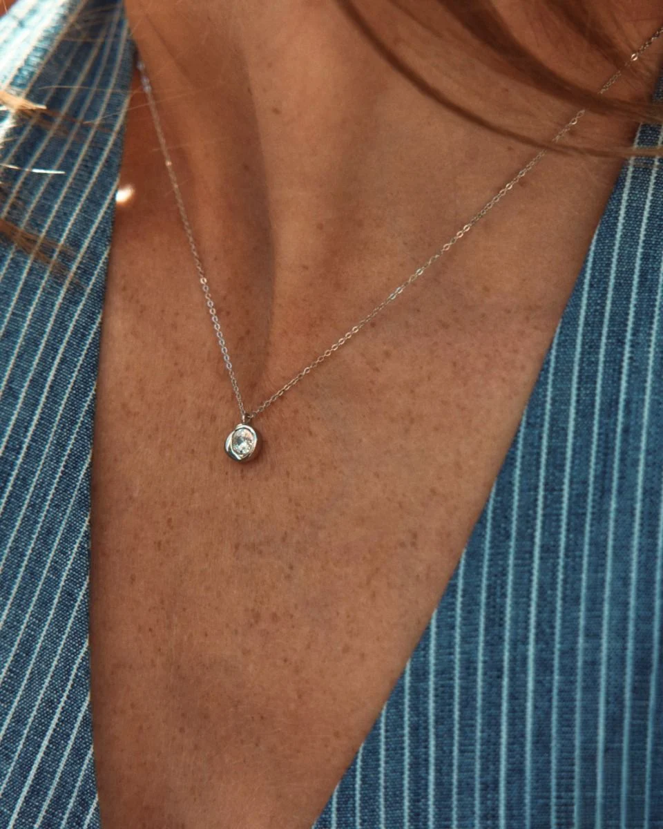 Edblad Ocean Gem Necklace S Steel - Bild 3
